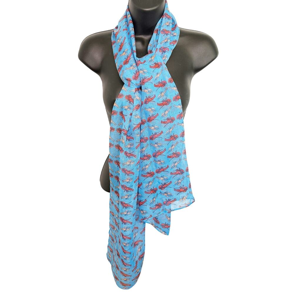 J. Crew Factory Lobster / Fisherman Core Lightweight Scarf